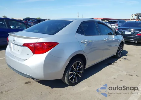2017 Toyota Corolla Se z USA, uszkodzony, nr VIN 2T1BURHE0HC853923
